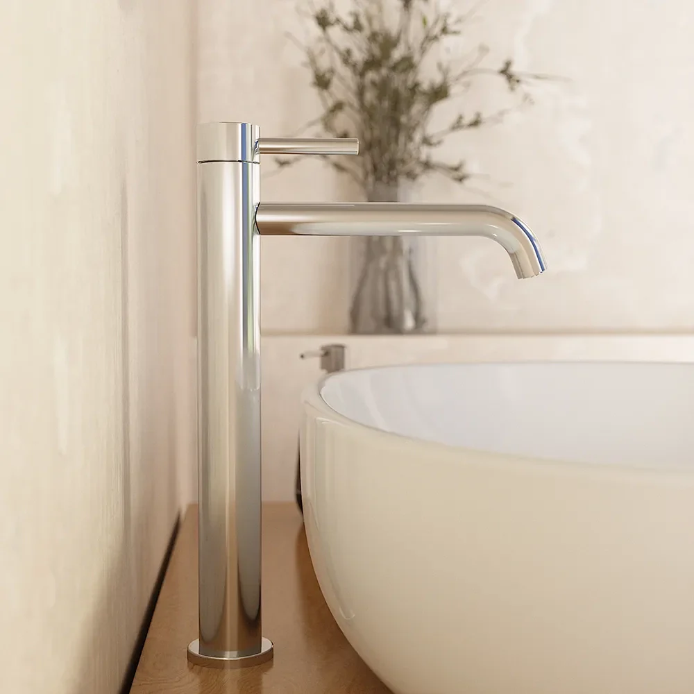 Set miscelatori: lavabo alto bidet senza scarico e incasso doccia monocomando cromato | Bette - Image 3