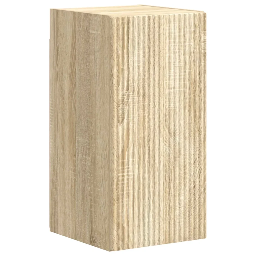 Set mobile TV 4 pcs Rovere Sonoma Legno multistrato 3409035 - Image 7