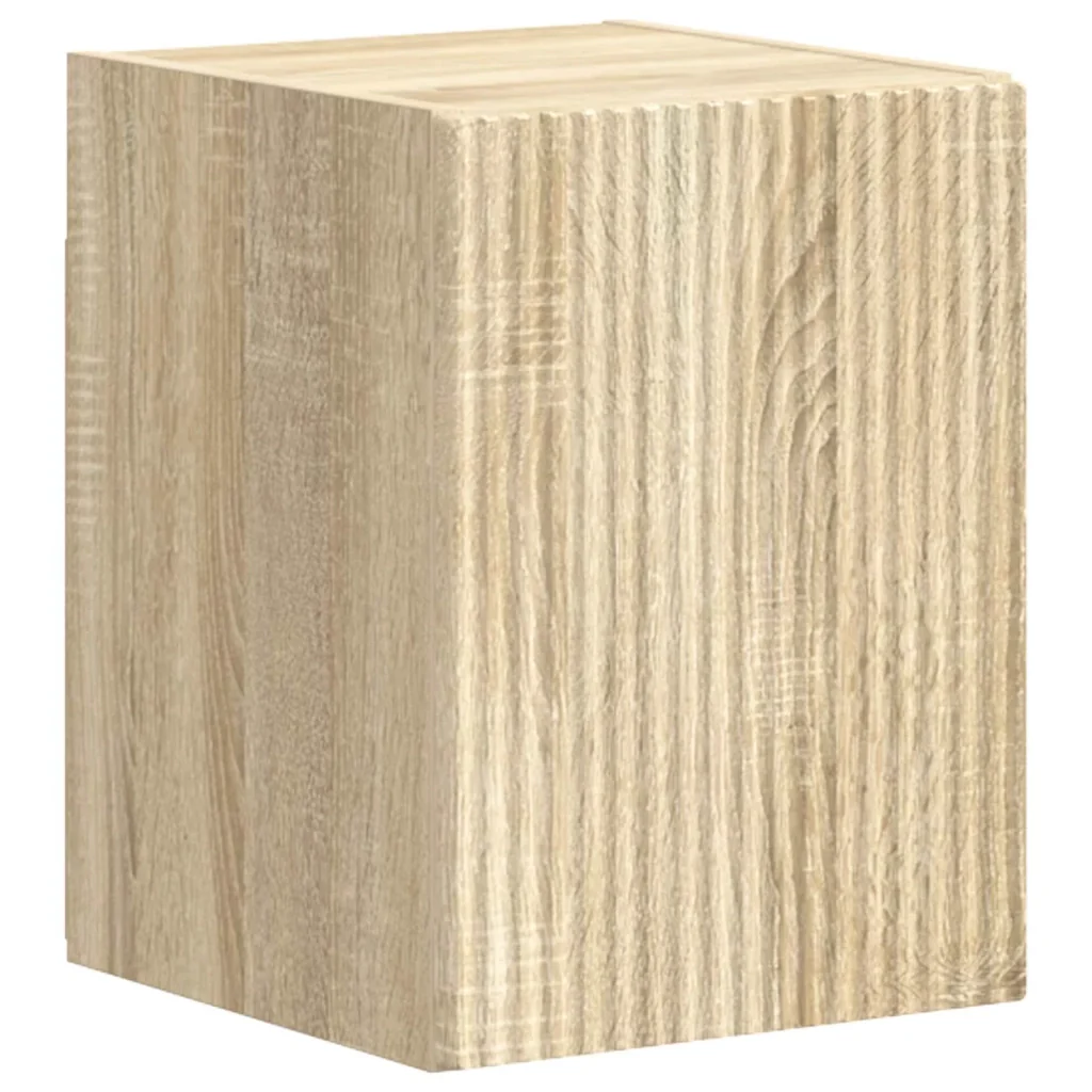 Set mobile TV 4 pcs Rovere Sonoma Legno multistrato 3409035 - Image 8