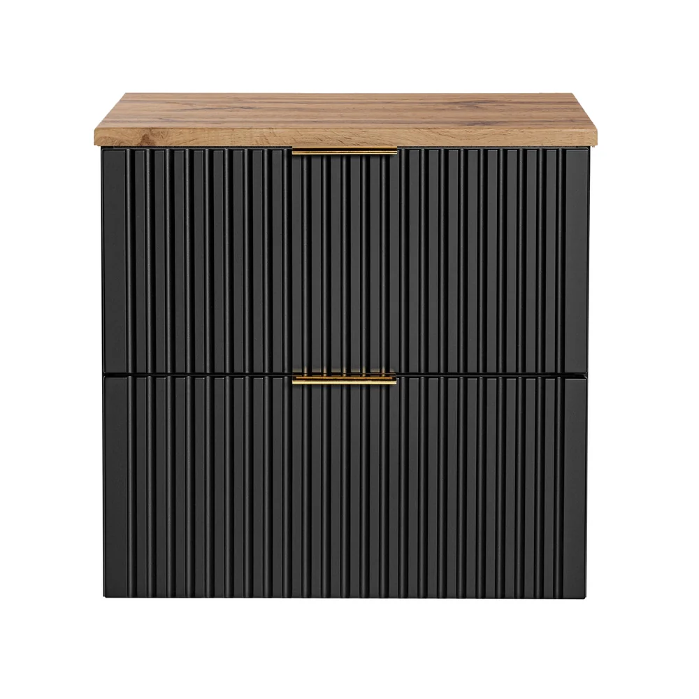 Set mobili bagno 60 cm Adel Black 60 cm