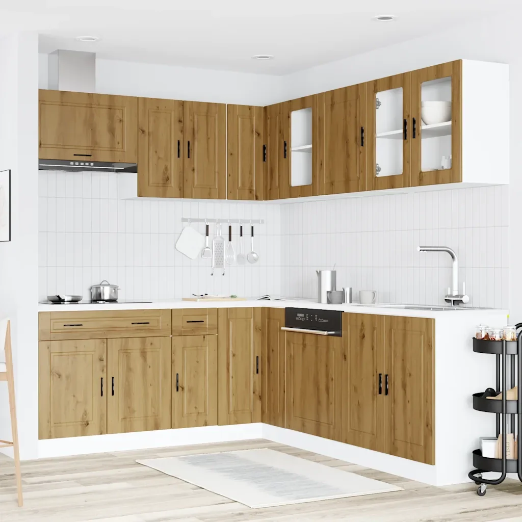 Set Mobili da Cucina 11 pz Porto Rovere Artigianale Truciolato - Image 3