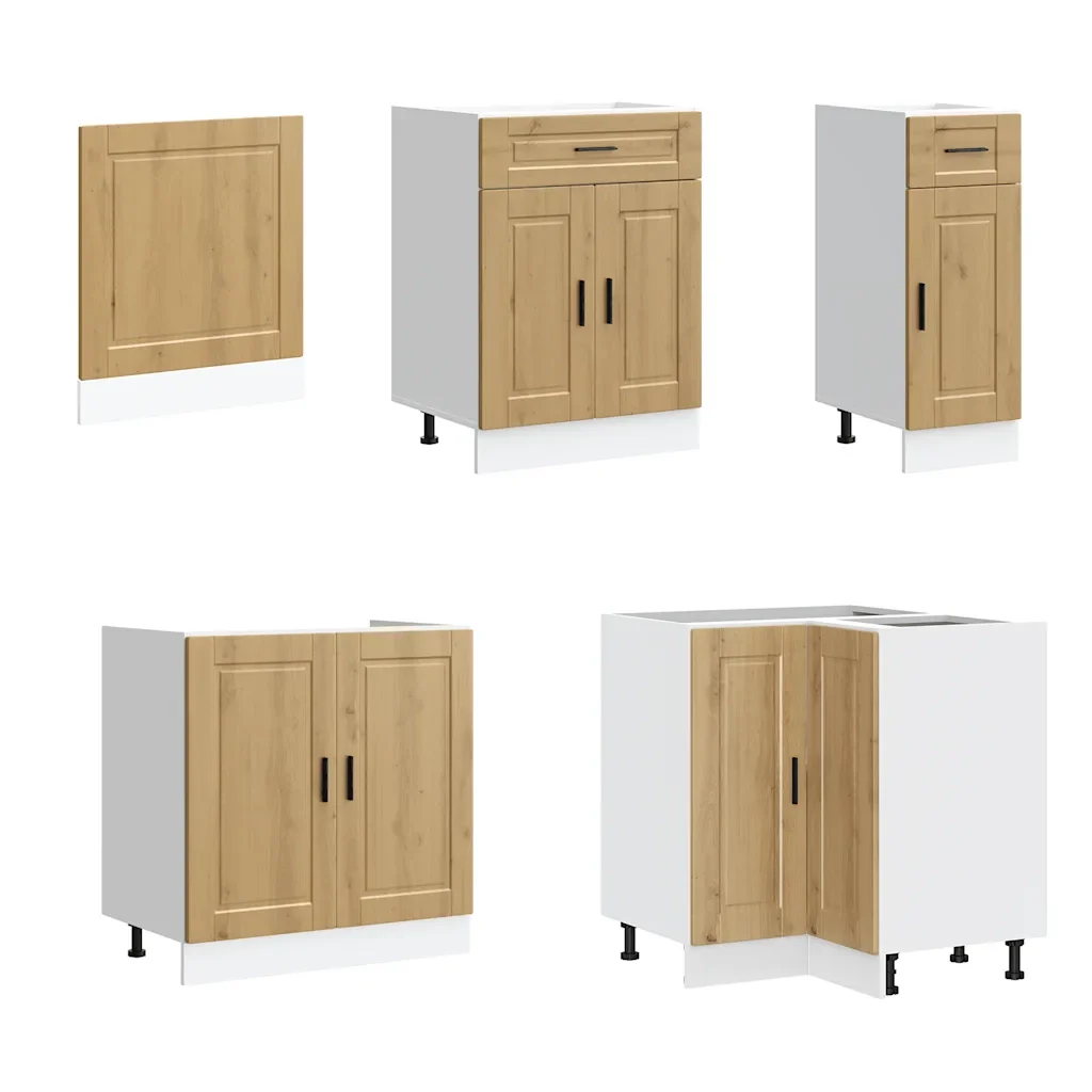 Set Mobili da Cucina 11 pz Porto Rovere Artigianale Truciolato 3314910 - Image 4