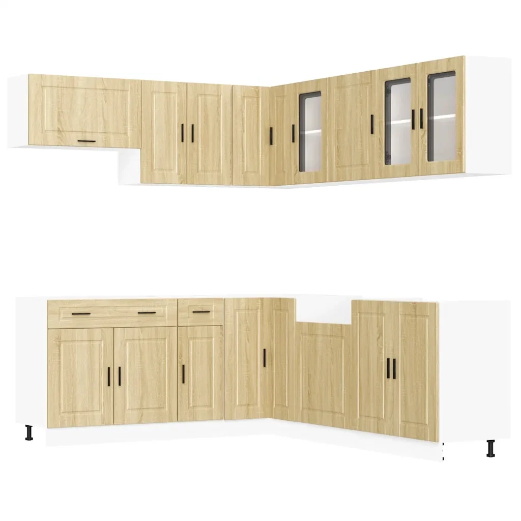 Set Mobili da Cucina 11 pz Porto Rovere Sonoma in Truciolato 3314934 - Image 2