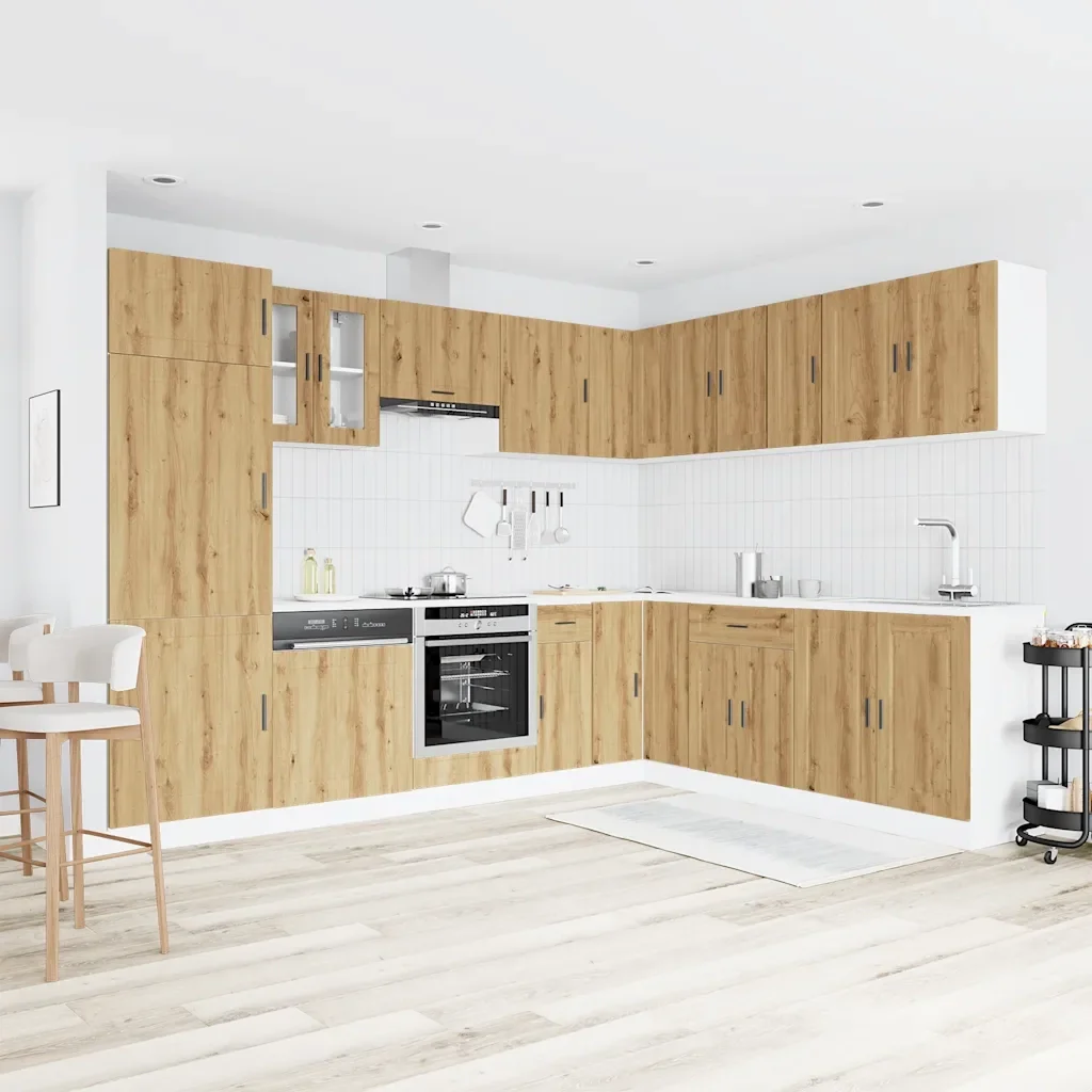 Set Mobili da Cucina 14 pz Porto Rovere Artigianale Truciolato - Image 3