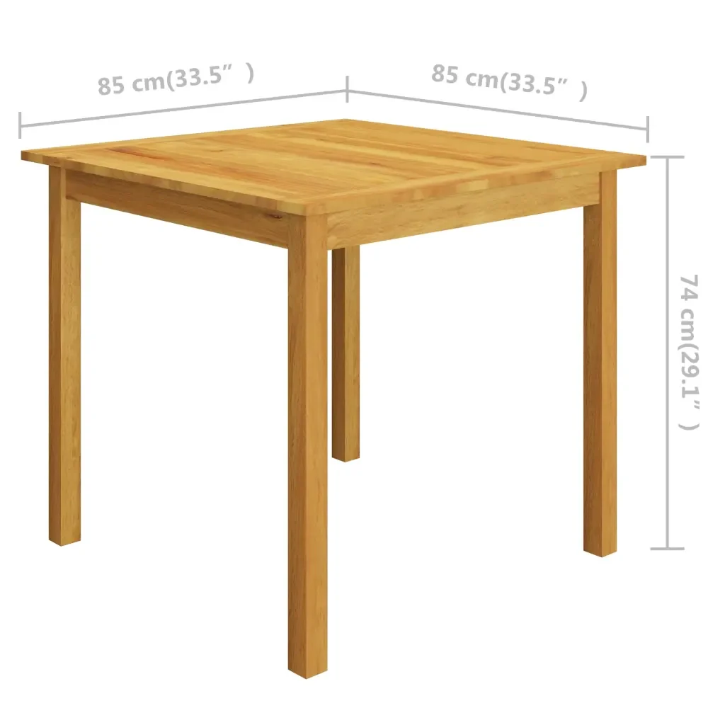 Set Mobili da Pranzo per Giardino 3 pz Nero 3067714 - Image 8