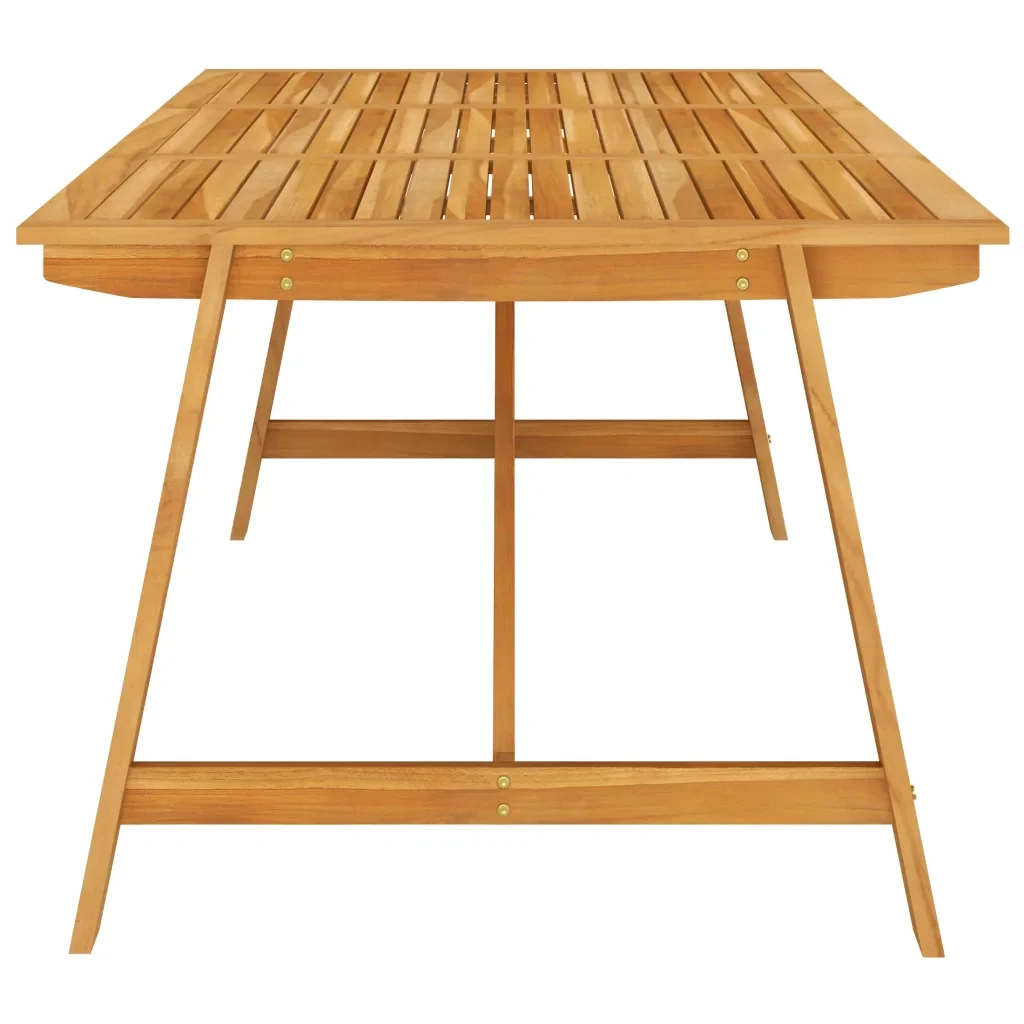 Set Mobili da Pranzo per Giardino 9 pz Grigio 3068805 - Image 3