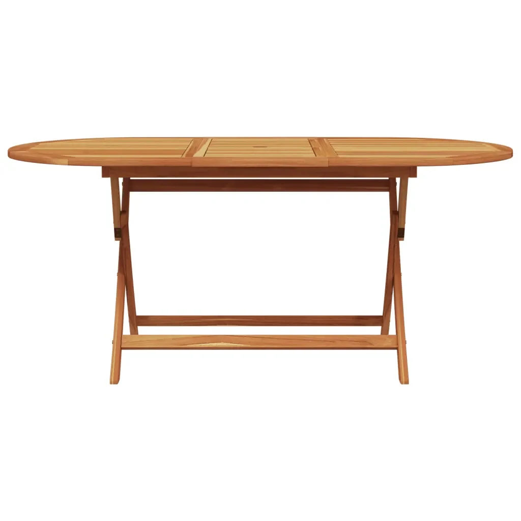 Set Pranzo da Giardino 7 pz Nero Polipropilene e Legno Massello 3281709 - Image 6