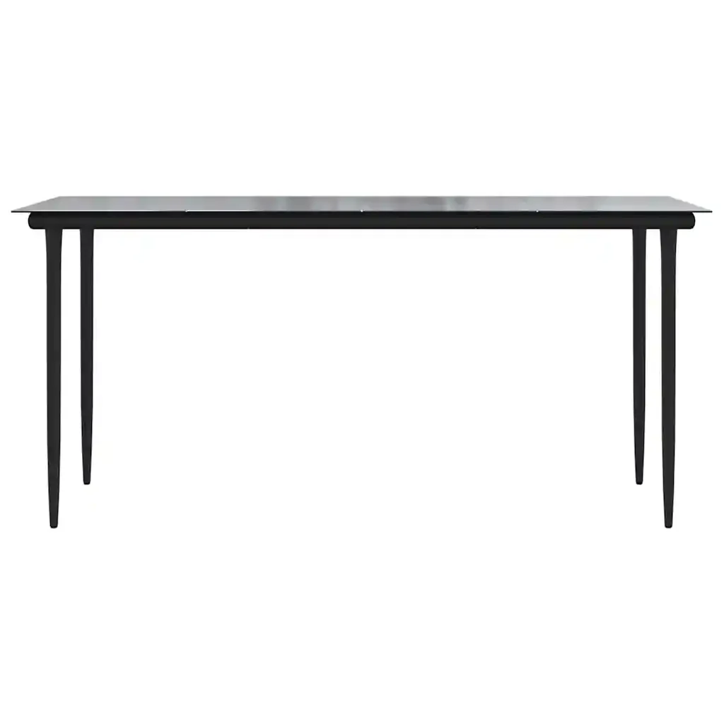 Set Pranzo da Giardino 7pz con Cuscini Marrone Polyrattan Vetro 3334475 - Image 8