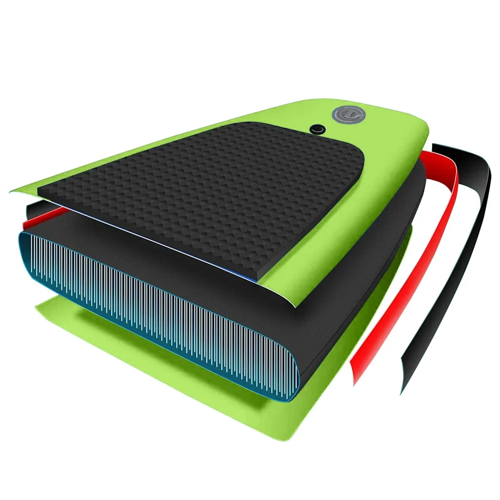 Set Tavola Gonfiabile da SUP 366x76x15 cm Verde cod mxl 60881 - Image 10