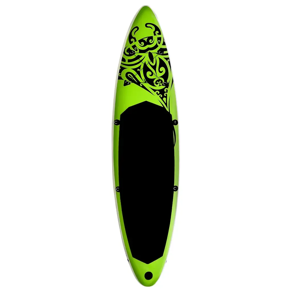 Set Tavola Gonfiabile da SUP 366x76x15 cm Verde cod mxl 60881 - Image 3