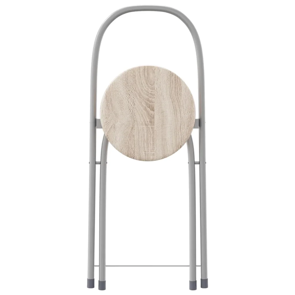 Set Tavolo e Sedie 5 pz Pieghevoli in MDF 243901 - Image 7
