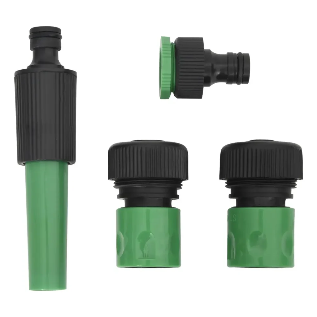 Set Tubo da Giardino con Raccordi Verde 0,75" 100 m in PVC 154386 - Image 4