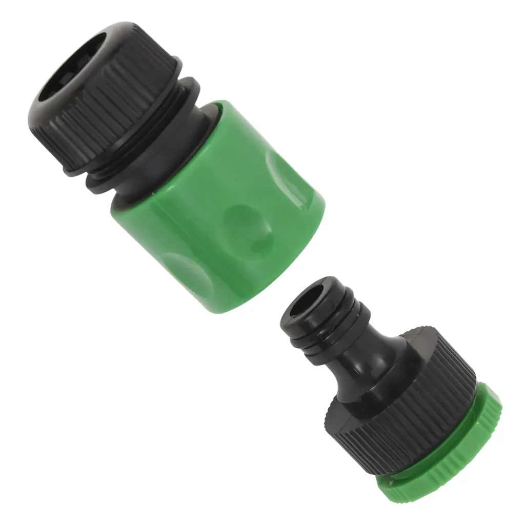 Set Tubo da Giardino con Raccordi Verde 0,75" 100 m in PVC 154386 - Image 8