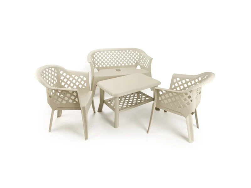 Set Veranda Bianco - Ipae-Progarden