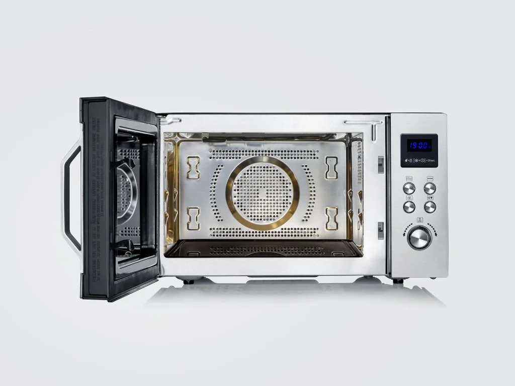 Severin MW 7777 forno a microonde Superficie piana Microonde con grill 25 L 900 W Nero, Acciaio inossidabile - Image 3