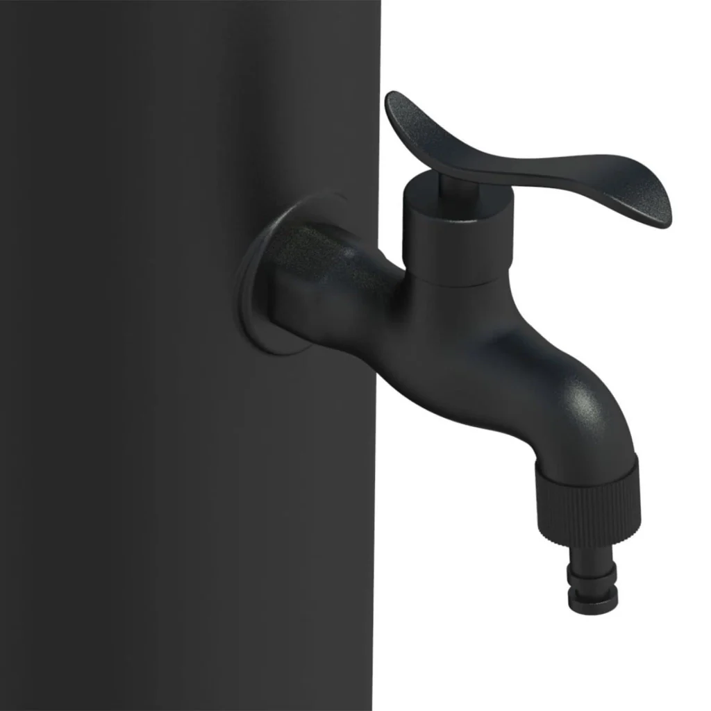 Sined Kit Tritone Kit Composto Da Fontana e Secchiello Da 5 Litri In Polietilene Nero Realizzato In Polietilene Hd - Image 3