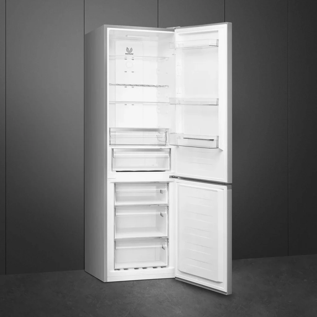 SMEG frigorifero combinato cm classe db no frost multiflow Acciaio Inox 300 litri - Image 2