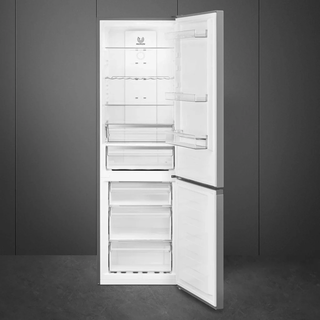 SMEG frigorifero combinato cm classe db no frost multiflow Acciaio Inox 300 litri - Image 5