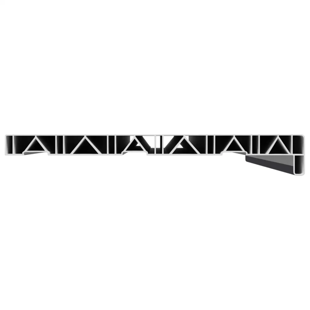 Soglia della Finestra Antracite con Venature del Legno PVC 42046969 - Image 5