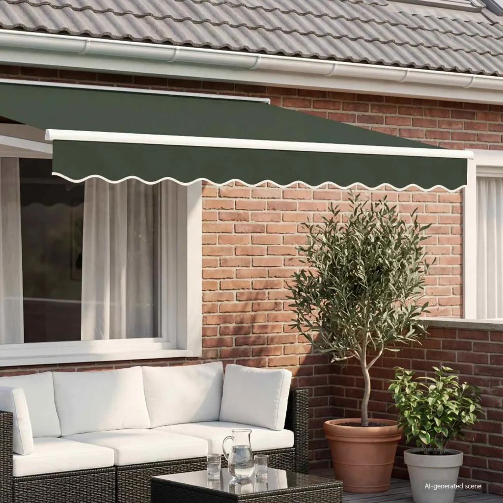 Sostituzione della mantovana per tenda Verde Scuro 3,5 m 964944