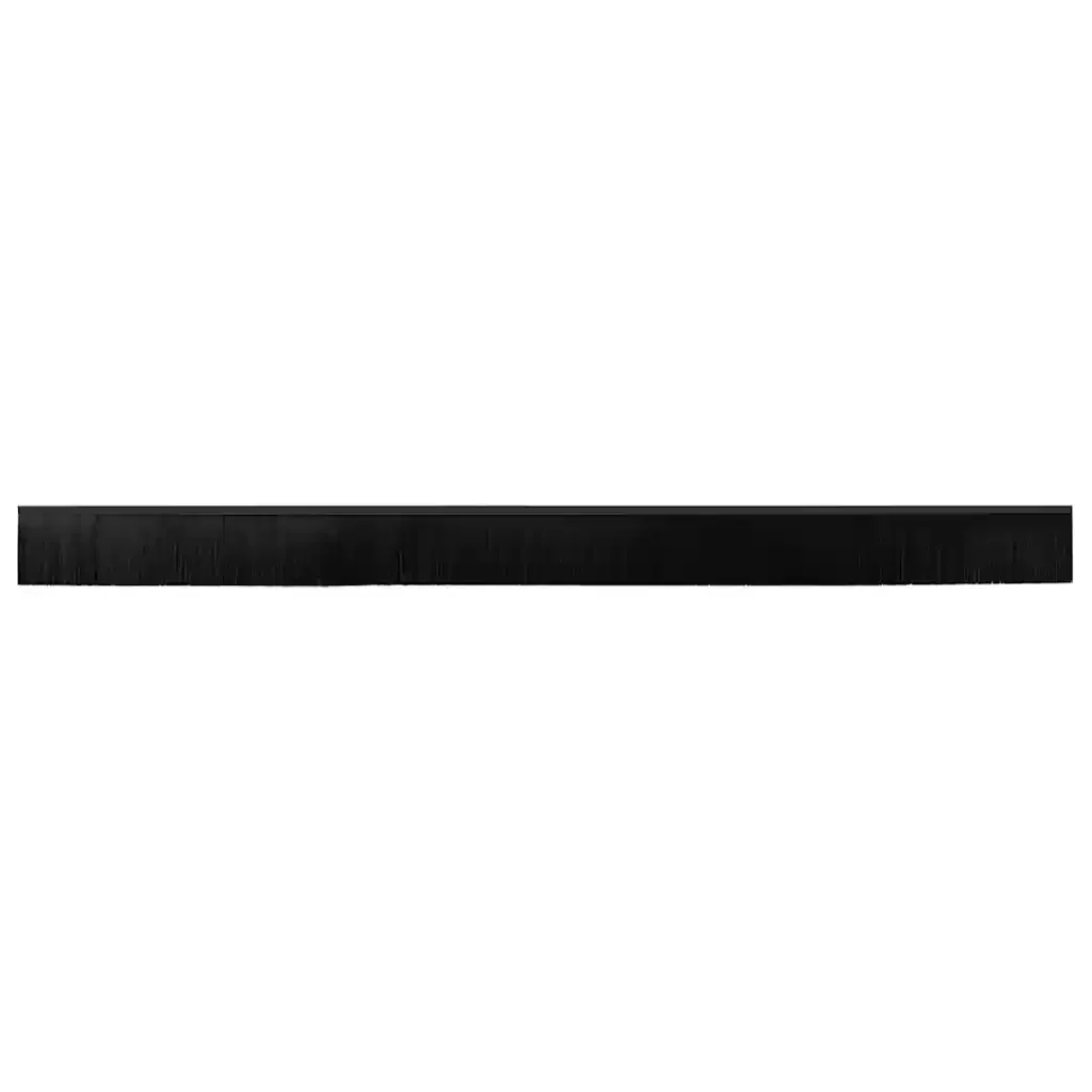 Spazzole per porte a vite 2 pcs Nero 100 cm Lega di alluminio - Image 7