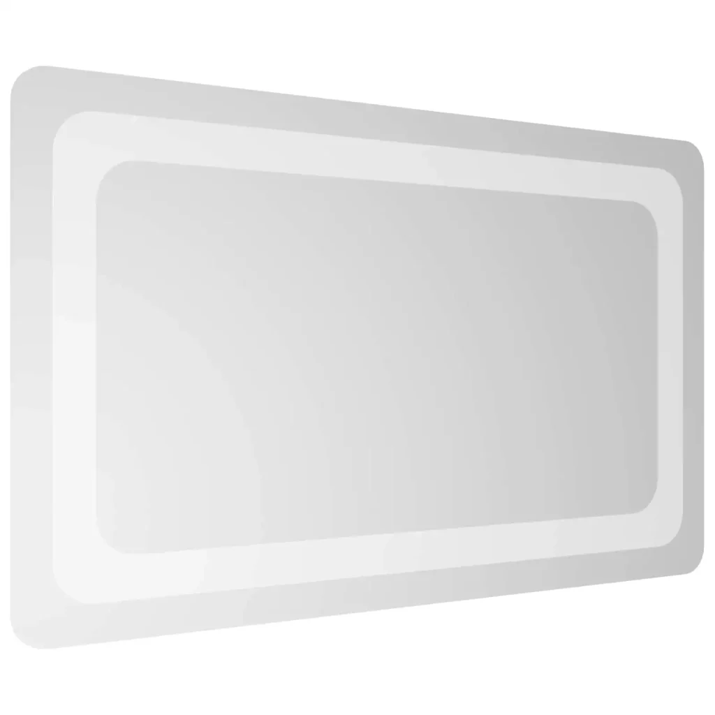 Specchio da bagno LED Trasparente 50 x 30 cm vetro temperato 42045830 - Image 4