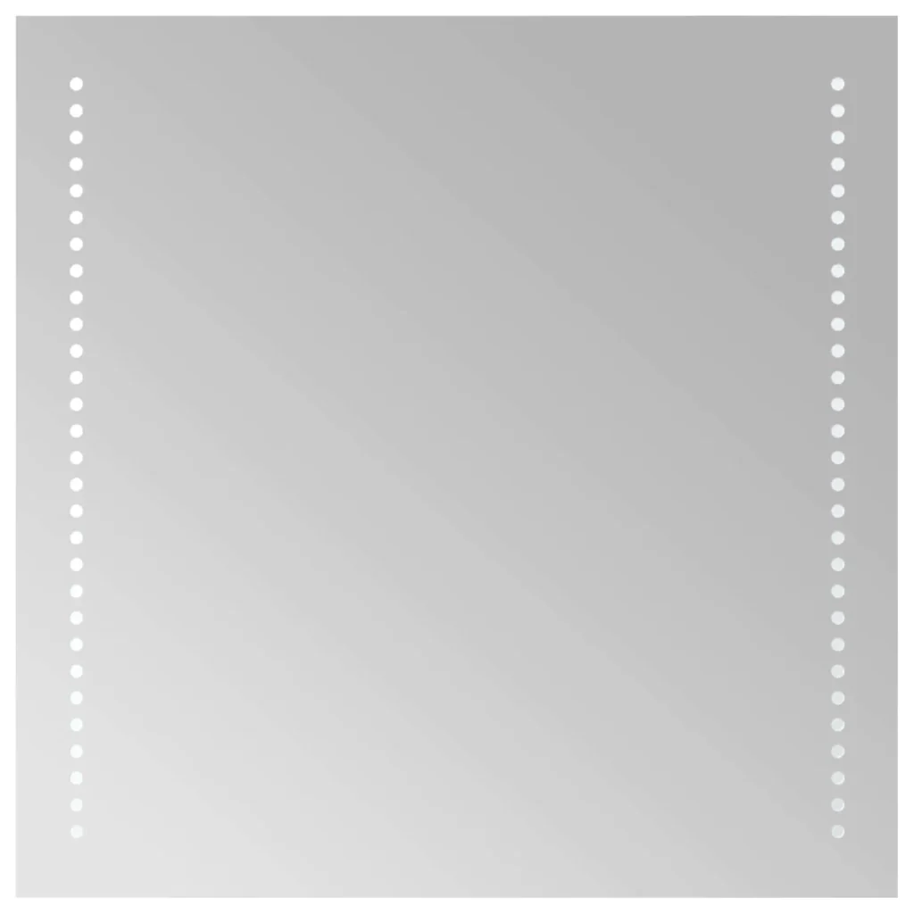 Specchio da bagno LED Trasparente 50 x 50 cm vetro temperato 42045770 - Image 2