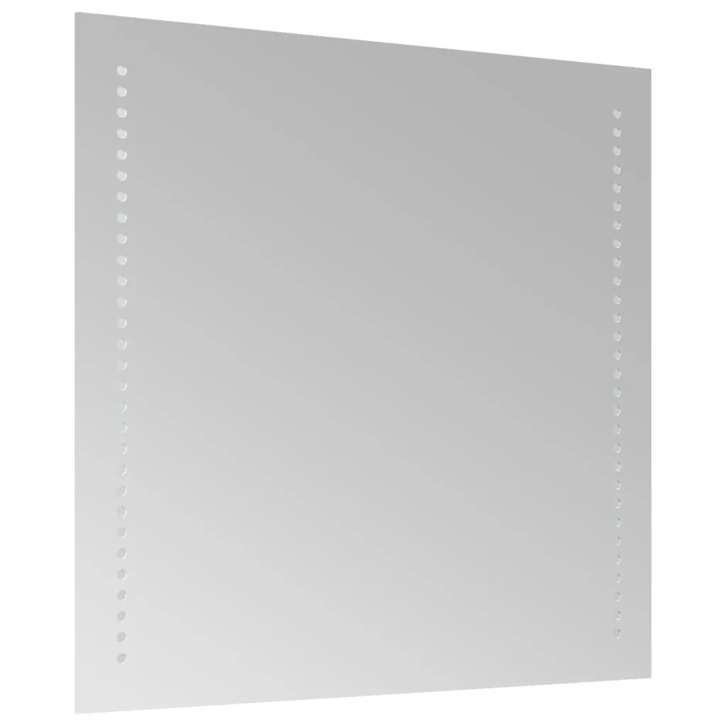 Specchio da bagno LED Trasparente 50 x 50 cm vetro temperato 42045770 - Image 4
