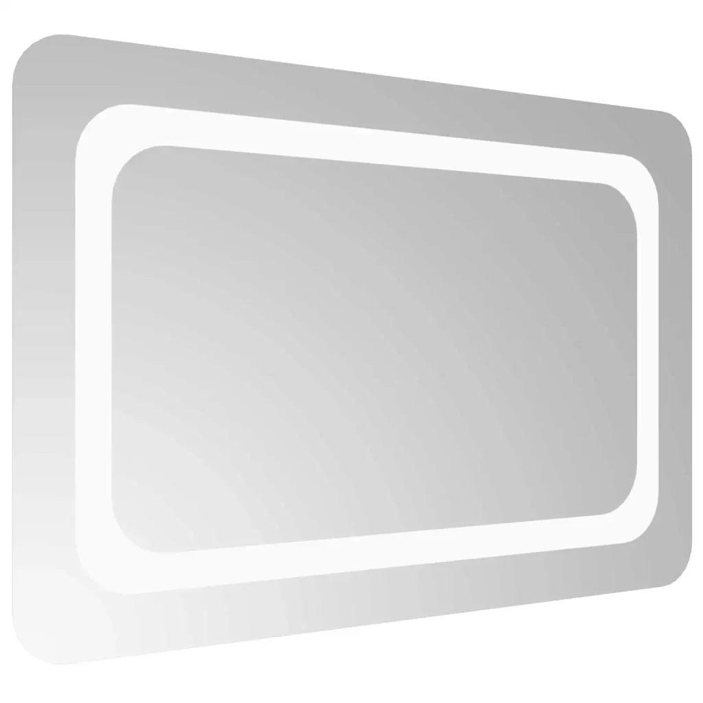 Specchio da bagno LED Trasparente 60 x 40 cm vetro temperato 42045832 - Image 4