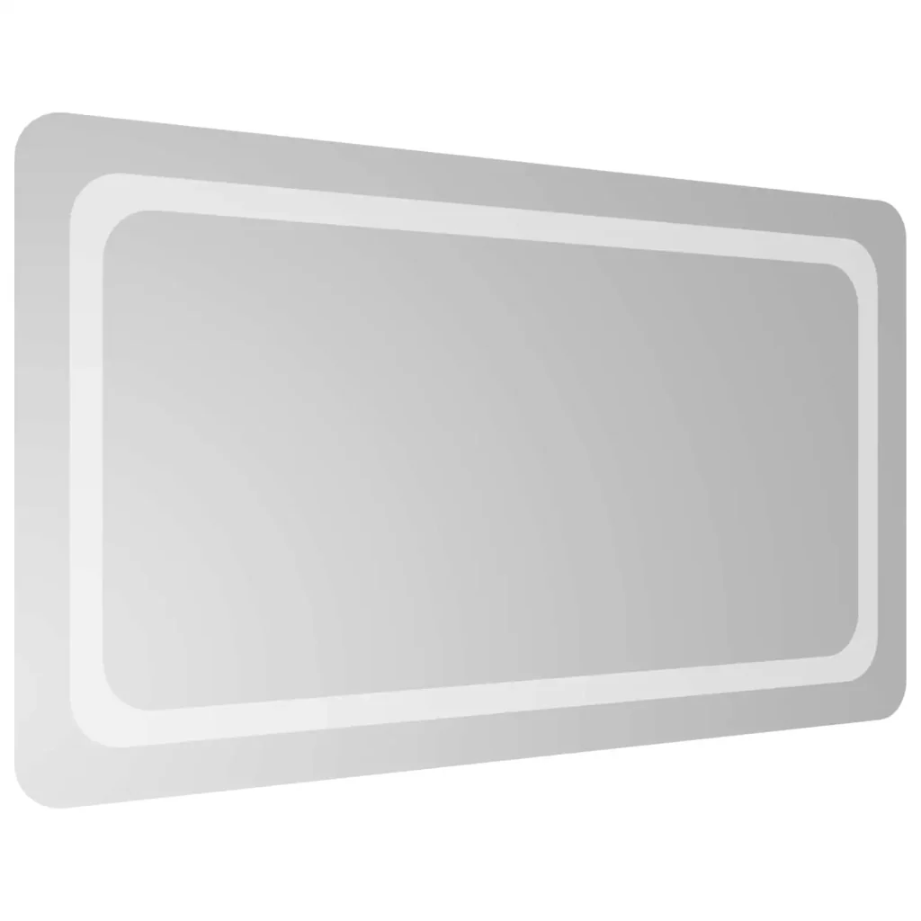 Specchio da bagno LED Trasparente 90 x 50 cm vetro temperato 42045839 - Image 4