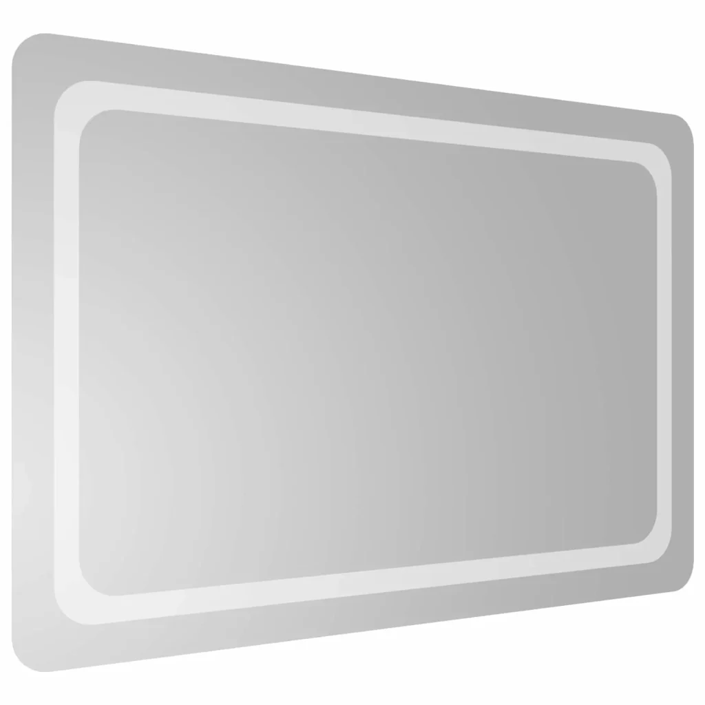 Specchio da bagno LED Trasparente 90 x 60 cm vetro temperato 42045840 - Image 4