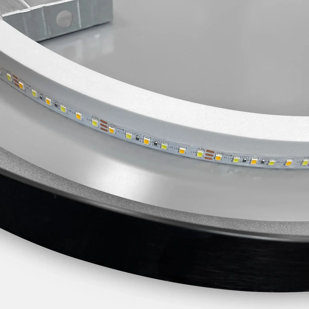 Specchio Led Ovl 50x100cm Black - Image 9