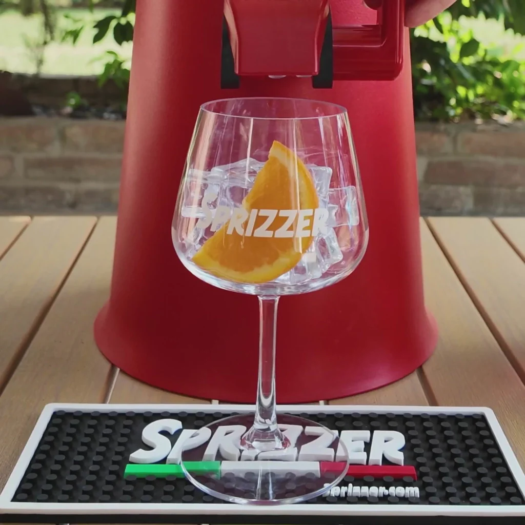 SPRIZZER Set di 12 Bicchieri Originali Sprizzer trasparenti in Tritan infrangibile resistente ideali per feste e uso quotidiano modello SPRIZZER-12-BICCHIERI - Image 7