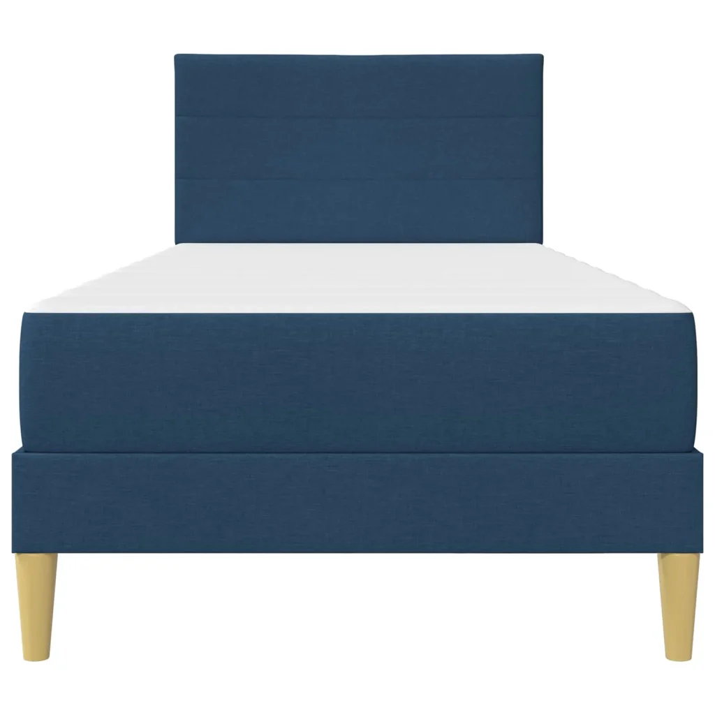 Struttura del letto Blu 90 x 200 cm Poliestere 3414938 - Image 6