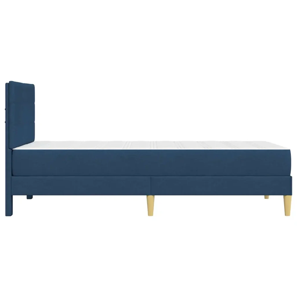 Struttura del letto Blu 90 x 200 cm Poliestere 3414938 - Image 7