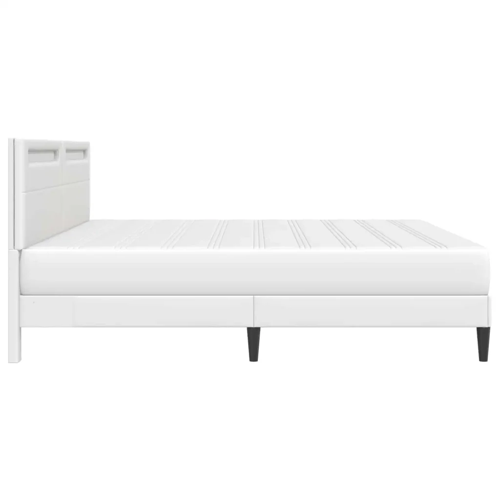 Struttura del letto con testiera Bianco 180 x 200 cm Similpelle 3415287 - Image 9