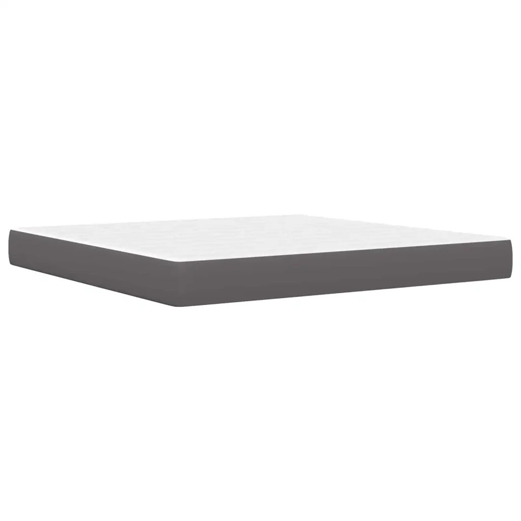 Struttura del letto con testiera Grigio 180 x 200 cm Similpelle 3415271 - Image 5
