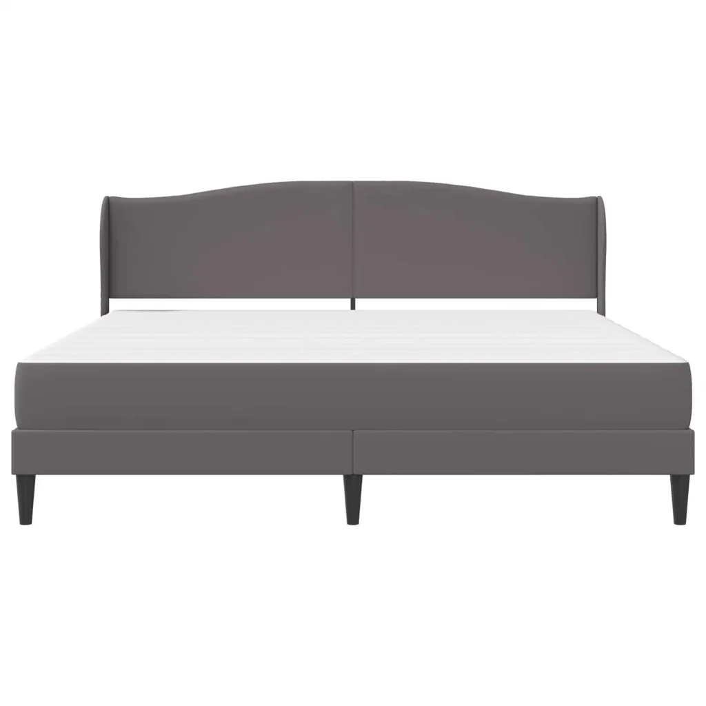 Struttura del letto con testiera Grigio 180 x 200 cm Similpelle 3415271 - Image 6
