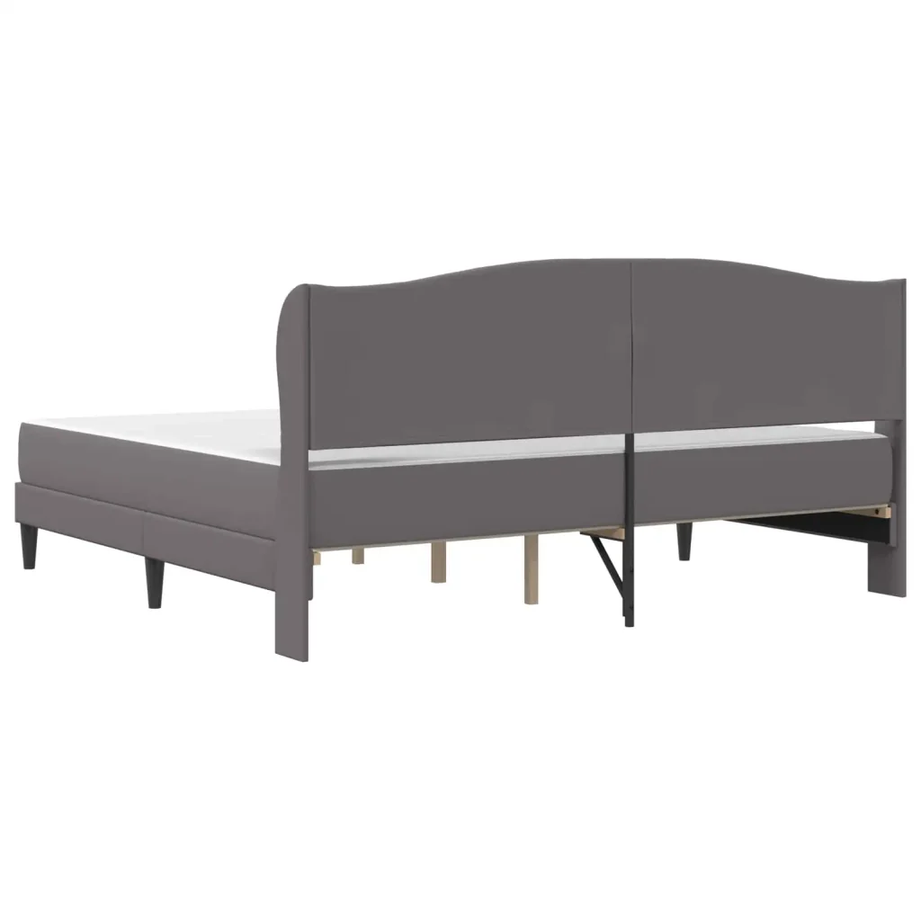 Struttura del letto con testiera Grigio 180 x 200 cm Similpelle 3415271 - Image 8