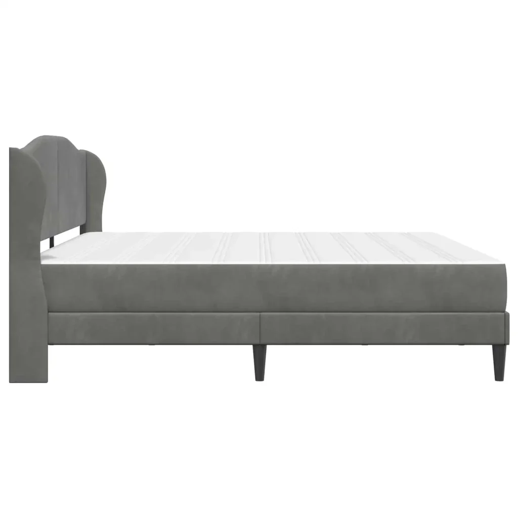Struttura del letto Grigio Scuro 180 x 200 cm Velluto 3415278 - Image 7