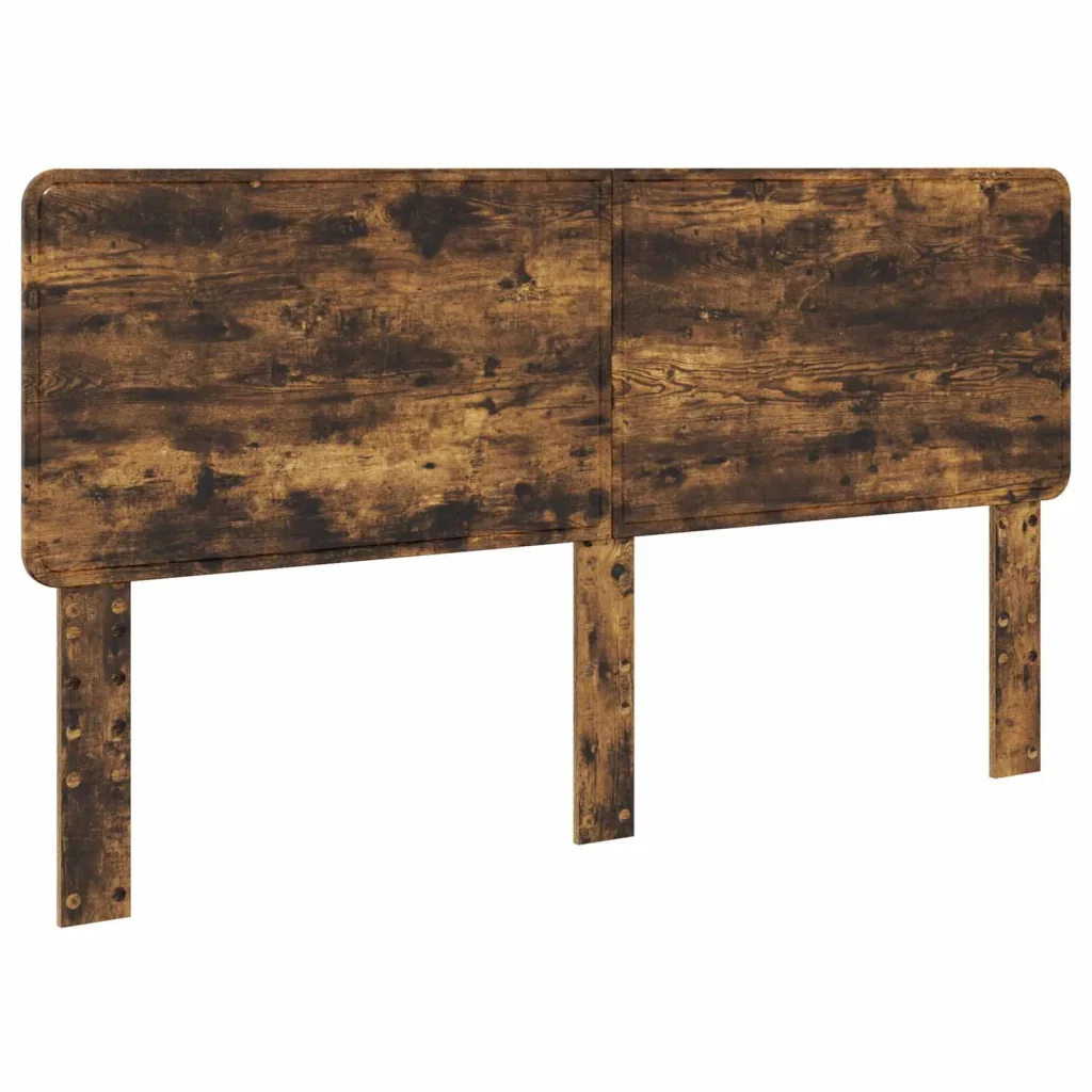 Struttura del letto Rovere fumé Legno Ingegnerizzato - Image 7