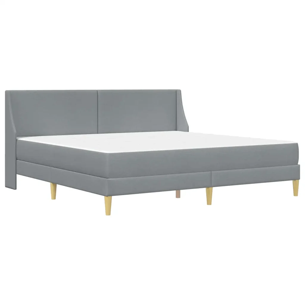 Struttura letto con materasso Grigio chiaro 180 x 200 cm 3415235 - Image 3