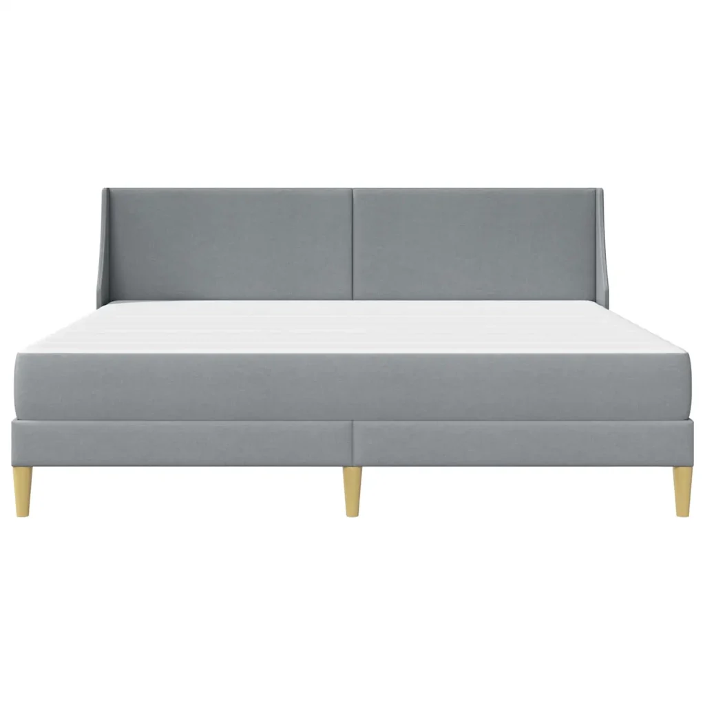 Struttura letto con materasso Grigio chiaro 180 x 200 cm 3415235 - Image 6