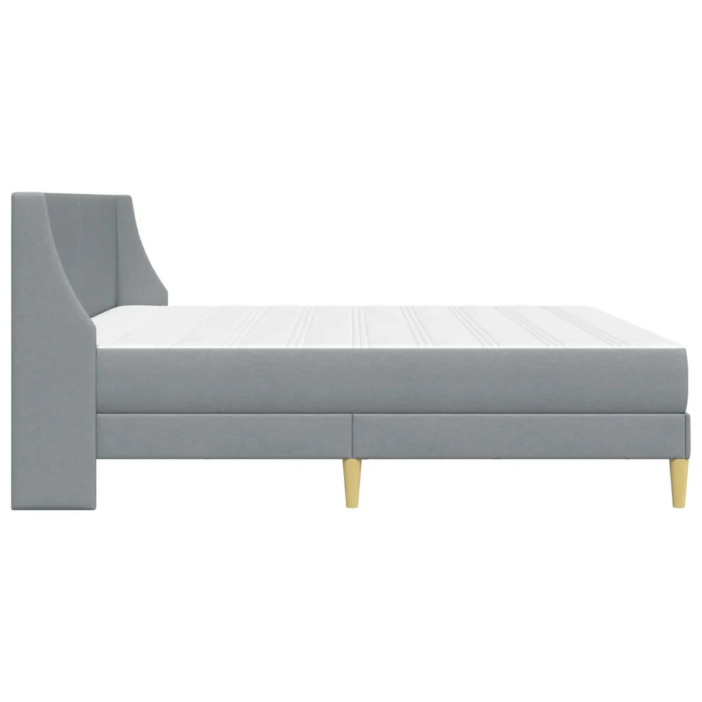 Struttura letto con materasso Grigio chiaro 180 x 200 cm 3415235 - Image 7