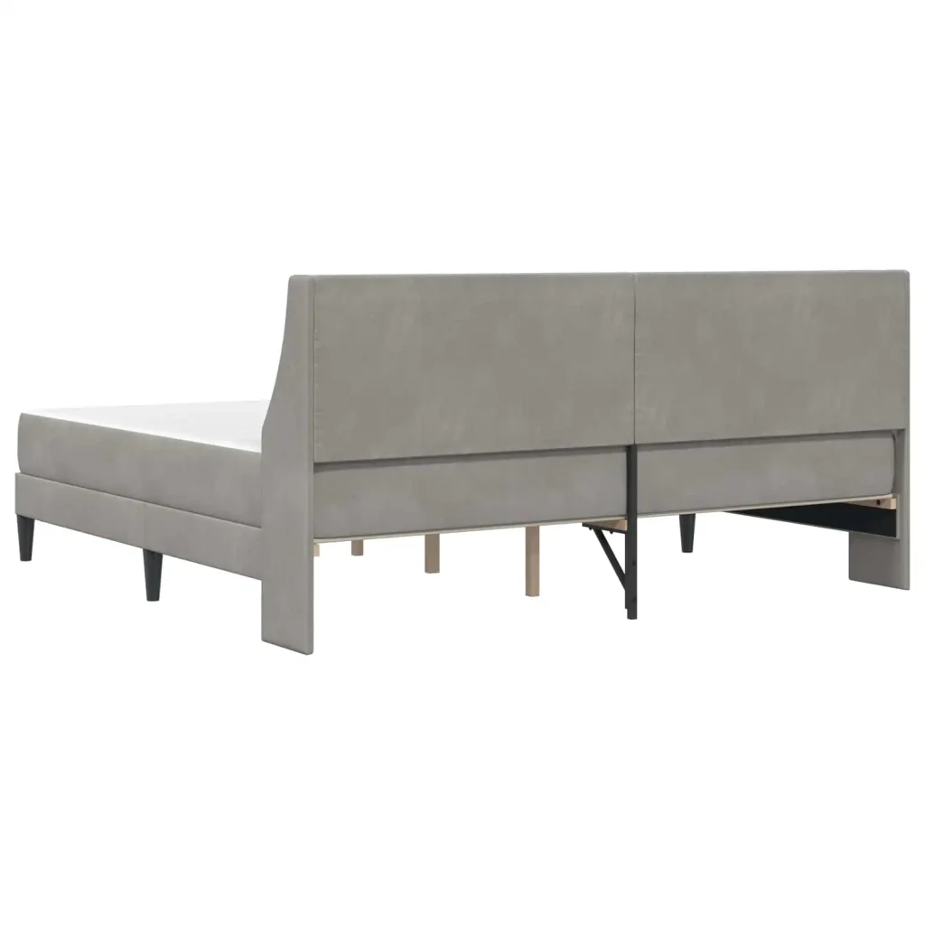 Struttura letto con materasso Grigio chiaro 180 x 200 cm 3415241 - Image 8