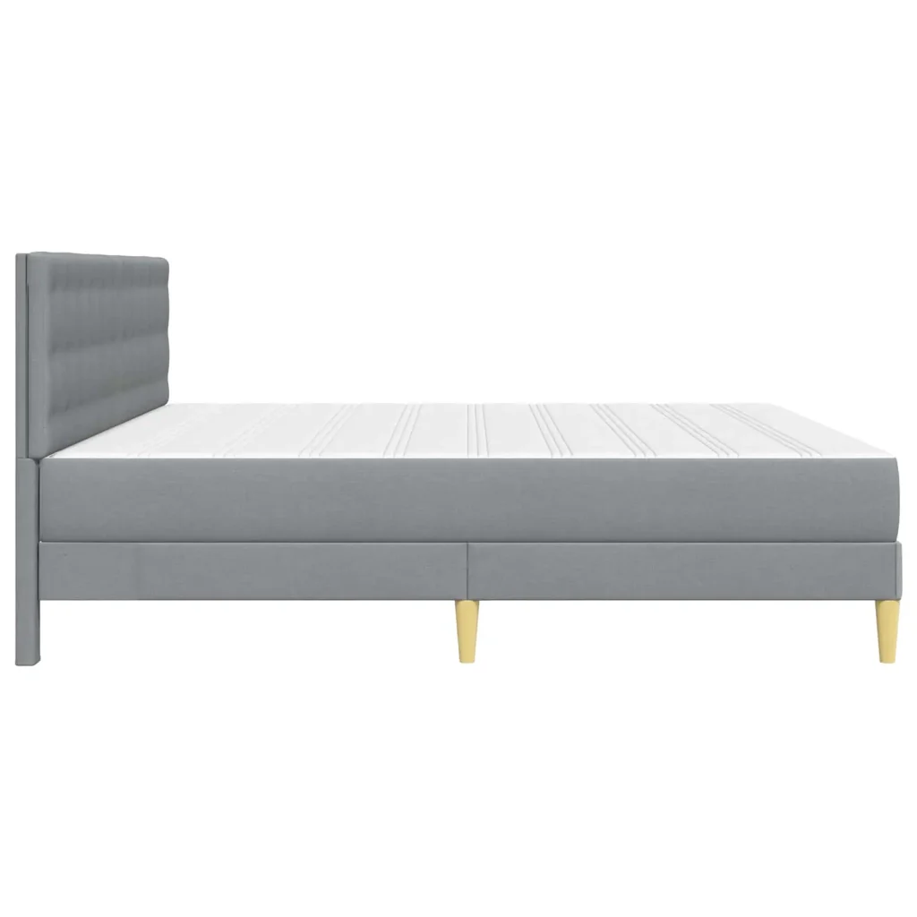 Struttura letto con materasso Grigio chiaro 180 x 200 cm 3415265 - Image 7