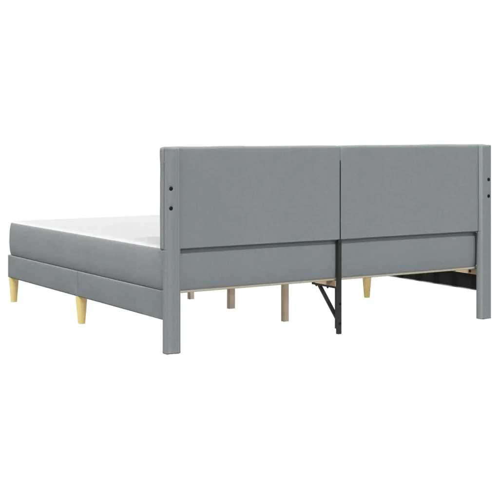 Struttura letto con materasso Grigio chiaro 180 x 200 cm 3415265 - Image 8