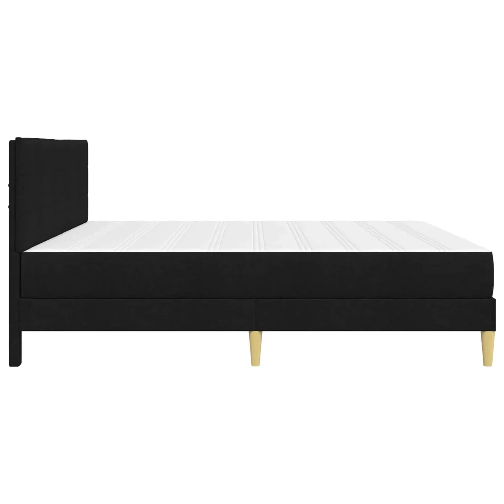 Struttura letto con materasso Nero 180 x 200 cm Tessuto 3415255 - Image 7