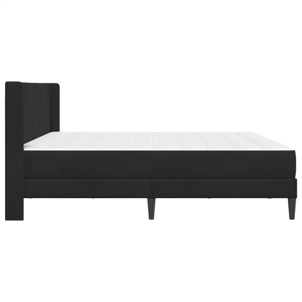 Struttura letto con materasso Nero 180 x 200 cm Velluto 3415249 - Image 7