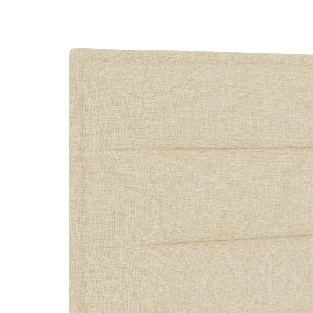Struttura letto crema  90x190 cm in tessuto - Image 7